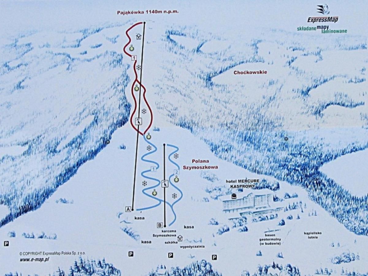 Апартаменты Z widokiem na Giewont Закопане